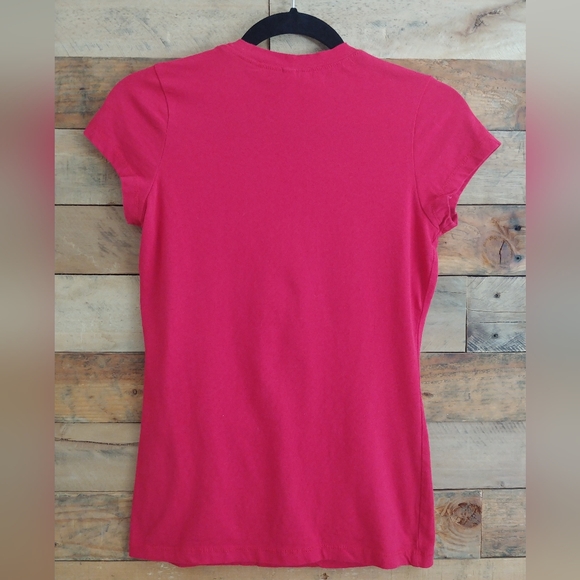 Frida Kahlo Red T-shirt Colorful Flowers Satin Parrot Monkey Butterfly - Picture 3 of 7